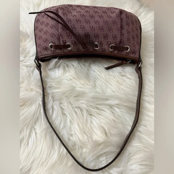 Dooney & Bourke Purple Shoulder Bag - Picture 8 of 10